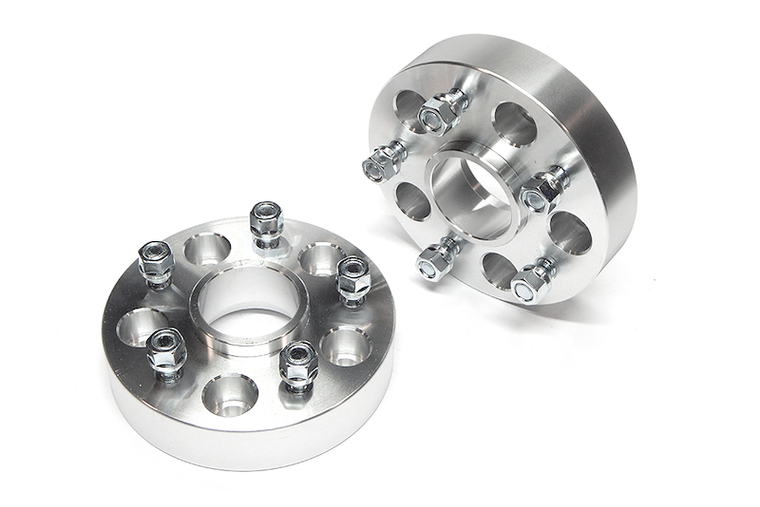 Southern Truck Wheel Spacer 95004 5 x 127 Millimeter/5 x 5.00 Inch Bolt Pattern; Use With OE And Aftermarket Style Wheels; 38.10 Millimeter/1.5 Inch Thickness; Slip Over Stud Mount; Hub Centric Mounting; 71.50 Millimeter Hub Size; Aluminum; Set Of 2