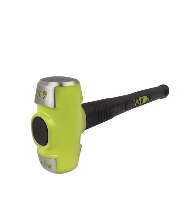 Wilton Tools JPW Industries Hammer 20616 B.A.S.H; Sledge; 6 Pound Weight; 1-7/8 Inch Diameter Face; 16 Inch Handle Length; Drop Forge Steel Head with Black Handle