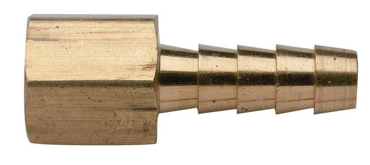 Moeller Marine 1/8 NPT Male Barb Adapter - Durable Brass, Straight Angle