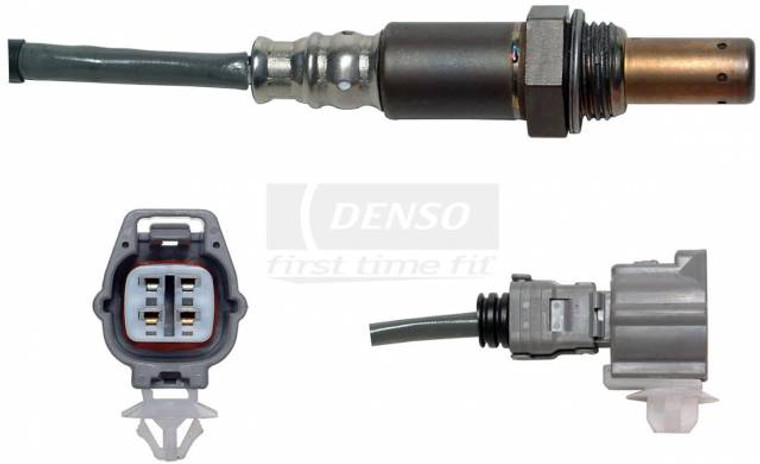 Denso Oxygen Sensor 234-4509 OE-Replacement; 4 Wire; Heated Sensor; 0.708 Inch Thread Diameter; Female Connector; 25.59 Inch Length Wiring Harness