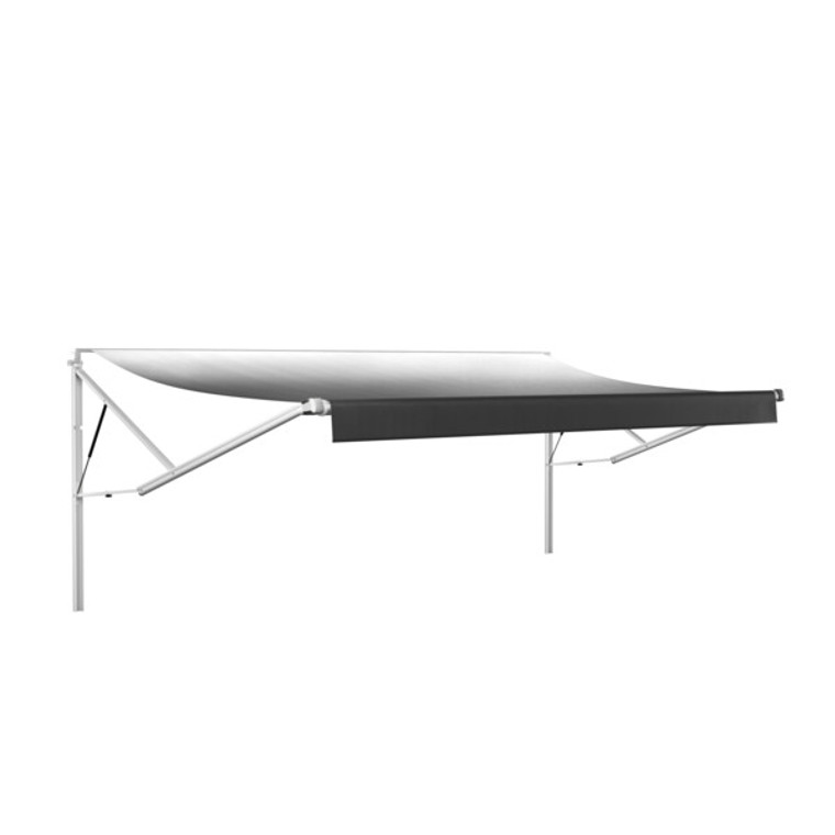 Dometic Awning 926PI18.300UL 9200 Power Awning; Patio Awning; Electric; 18 Foot Length x 8 Foot Extension; Black Onyx; Vinyl/Color On Single Side; Black Vinyl Weathershield; Black Castings; Hardware And Control Switch Kit Must Be Purchased Separately