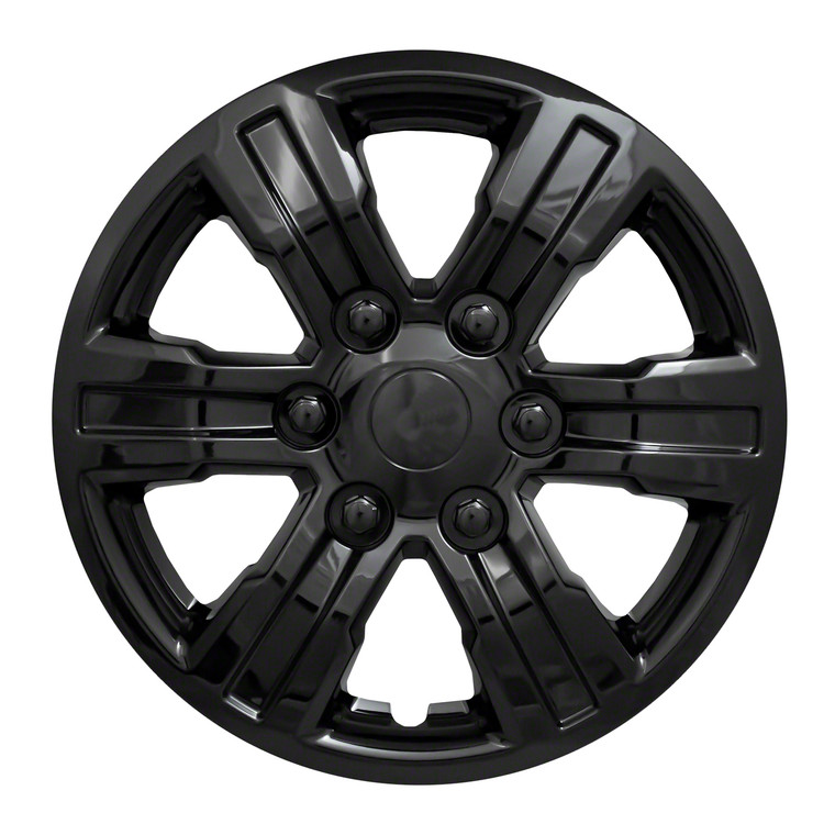 Enhance Your 2019 Ford Ranger|16 Inch Gloss Black Wheel Covers|Durable ABS, Set Of 4