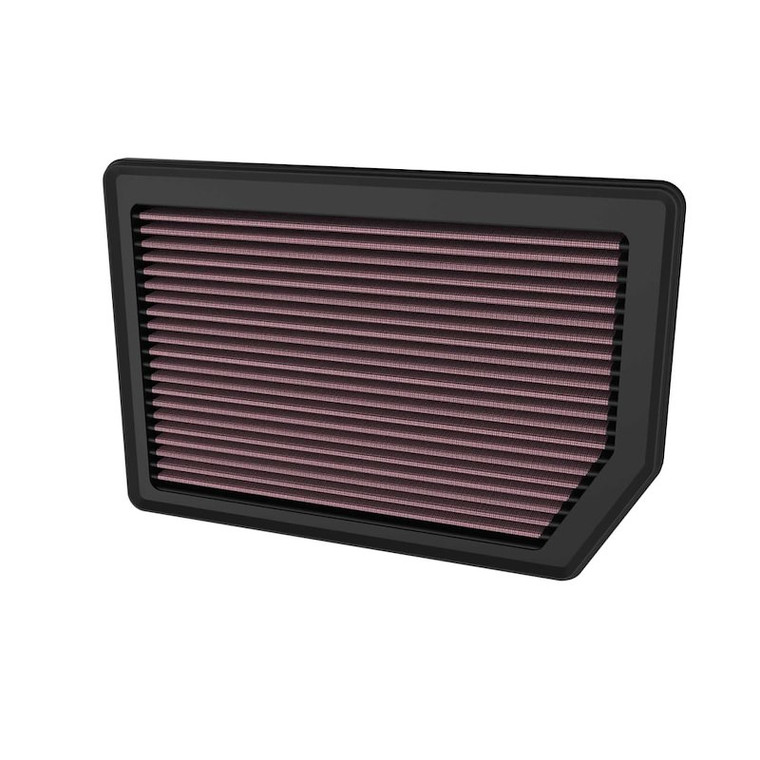 Fits 2019-2020 Mitsubishi Outlander PHEV K & N Filters Air Filter 33-5147 Washable; Red; Cotton Gauze; Panel