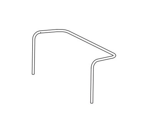 Norcold Refrigerator Door Rail 635814 Replacement For Norcold NR740 Series Refrigerators; Fixed Width; Wire; Single