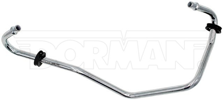 Fits 2011-2016 Ford F-550 Super Duty Dorman Turbocharger Oil Feed Line 667-630 OE Solutions; OE Replacement; 14.3 Inch Length; Stainless Steel