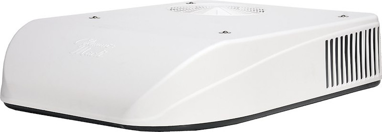 Coleman Mach Air Conditioner 37224-076 Mach 8 Plus; Fits 14 Inch x 14 Inch Vent Openings; 15000 BTU; Ducted Or Non-Ducted; Textured White; 120 Volt; 12.7 Amp Compressor Draw; Without Heat Pump; With Condensate Pump; 90 Pounds