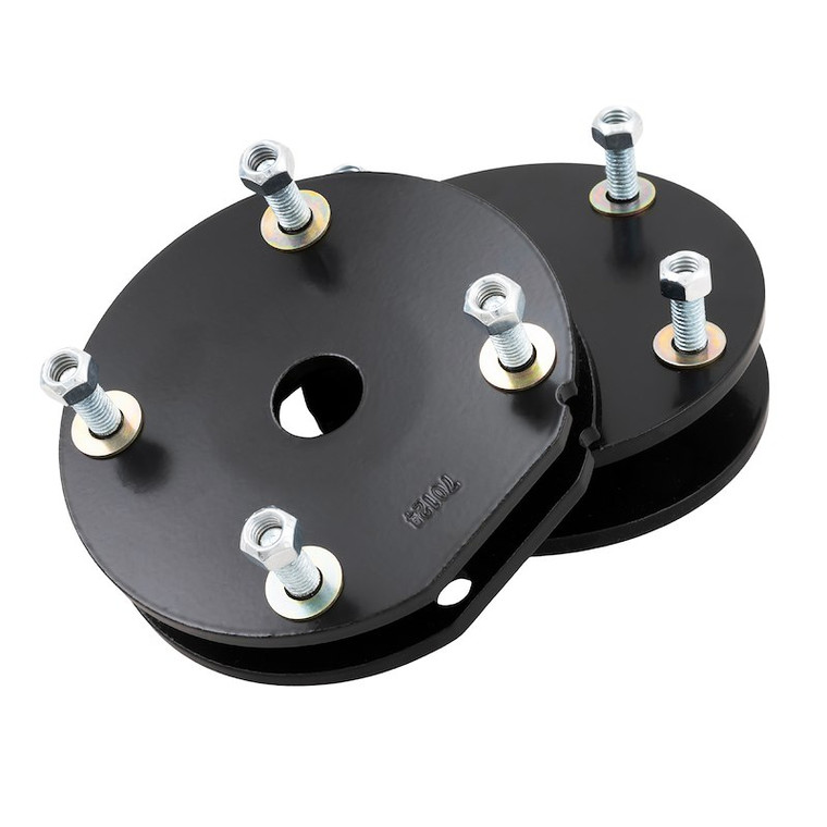 Fits 2007-2021 Toyota Tundra TrailFX Leveling Kit Suspension T20LL2 TFX Leveling Kits; 2 Inch Lift; Strut Assembly Spacers; Steel; With Spacers/Installation Hardware