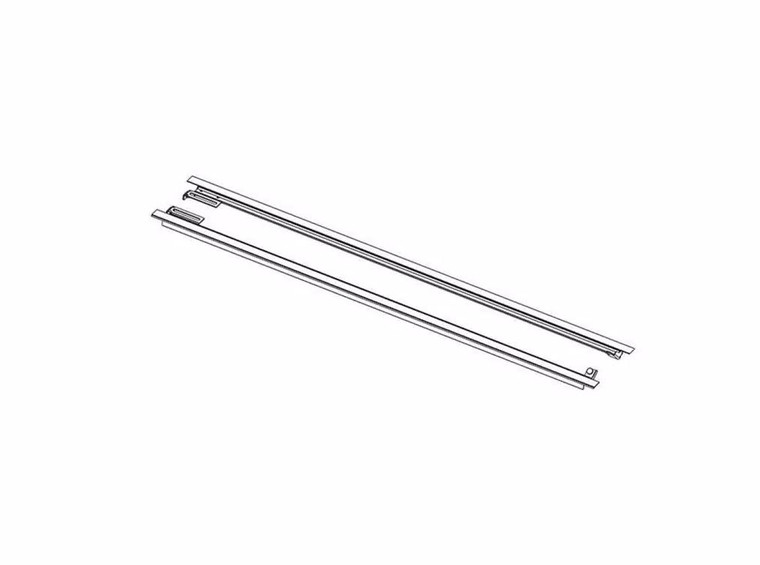BAK Industries Tonneau Cover Rail RAILS-772409T For BAKFlip F1 Tonneau Covers
