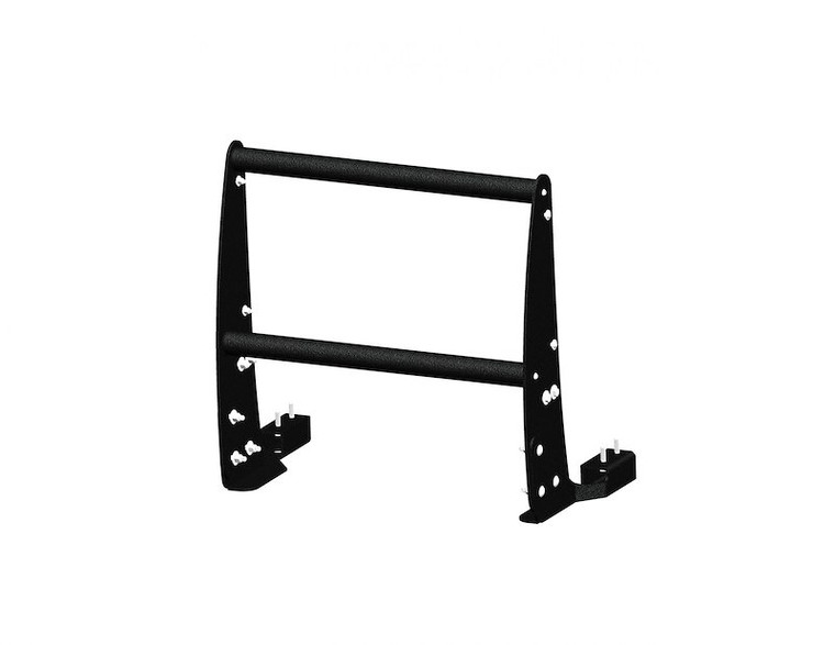 Go Industries Grille Guard 33675B Winch System; 1-Piece; Black; Steel; Without Brush Guard; Without Skid Plate; Without Step Plate; Compatible With Winch System Winch Mount