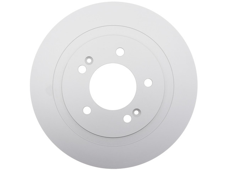Raybestos Brakes Brake Rotor 982692FZN Element3; Solid; One Piece Design; Wheel Bolt Pattern 5 x 4.5 Inch; 2.988 Inch Hub Size; Cast Iron; Single