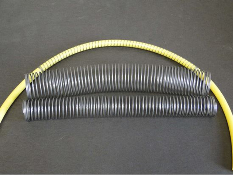 Helix Racing Hose Sleeve 060-1500 Use With 1-1/2 Inch Outer Diameter Hose; 10 Inch Length; Silver; Stainless Steel