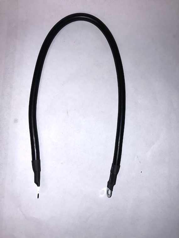 Helix Racing Battery Cable 680-6738 For Lawn And Garden Equipment/Powersports Vehicle Battery; Eyelet Terminal; Black Negative; 18 Inch