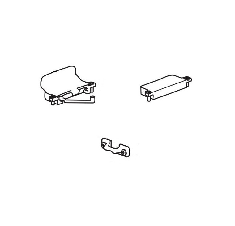 Norcold Refrigerator Door Latch 69173927 Replacement For Norcold N4104 Series; With Storage Strap/Strike Plate/Pocket Cover