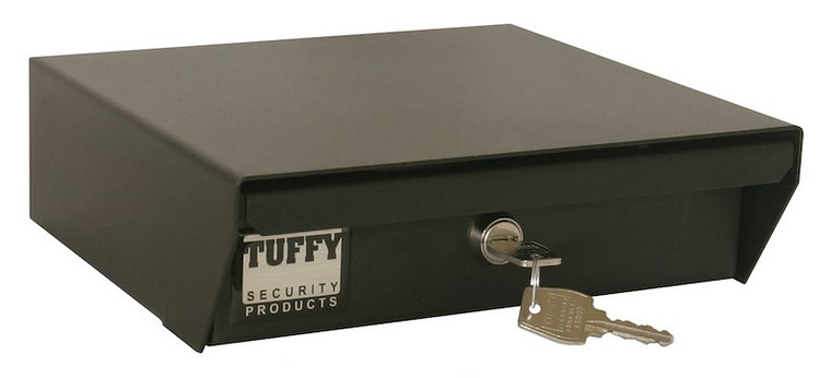 Tuffy Security Gun Case 289-101-01 For Firearm; Black Powder Coated Steel