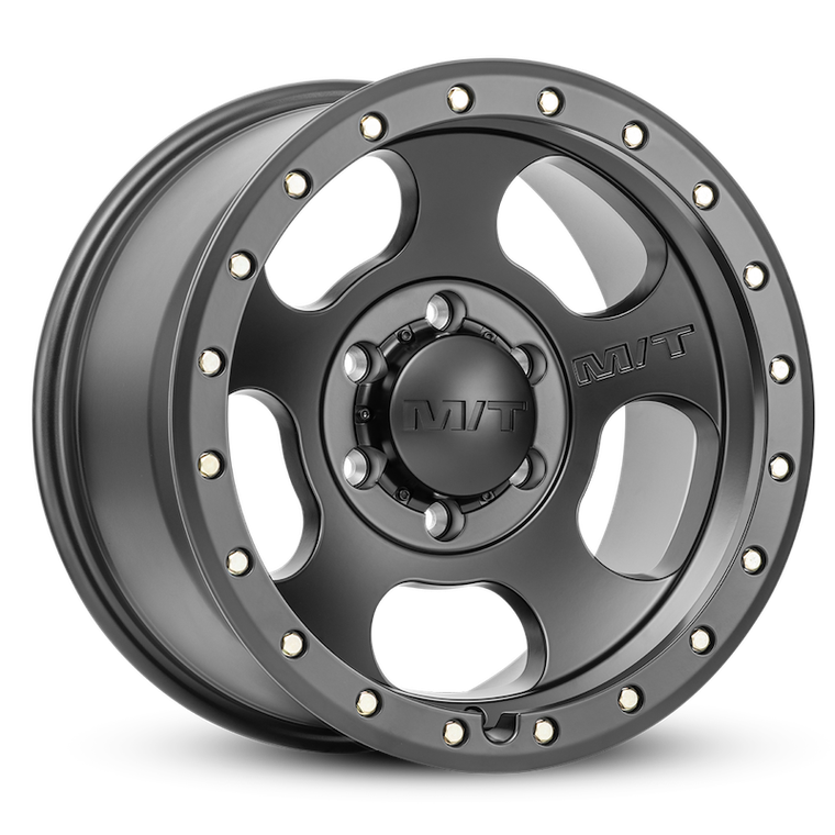 Mickey Thompson Wheel Wheel 274527 Canyon Pro; 17 Inch Diameter x 9 Inch Width; 6 x 139.7 Millimeter/6 x 5.50 Inch Bolt Pattern; 0 Millimeter Offset; 5 Inch Backspacing; 60 Degree Conical Seat Lug; 108.10 Millimeter Center Bore; 5 Hole Slot Design