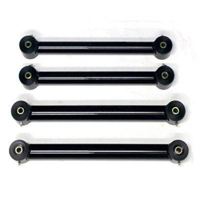 Southern Truck Control Arm SCA23 Tubular; Powder Coated Black; Steel; Set Of 4