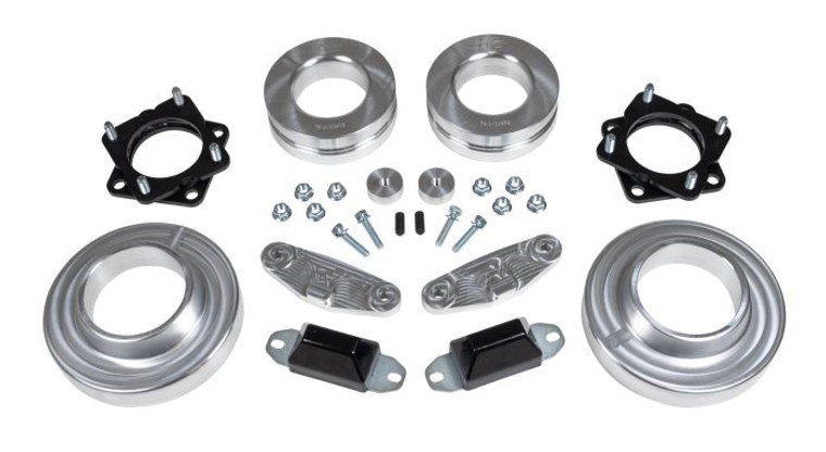 Fits 2024-2024 Toyota Land Cruiser ReadyLIFT Lift Kit Suspension 69-54255 SST Series; 2-1/2 Inch Front Lift; 1 Inch Rear Lift; Black Components