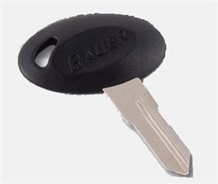 USA Made Original Bauer Replacement Key | Code 301 Blade Key | Corrosion Resistant | Limited Warranty