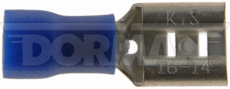 Dorman Wire Terminal End | Blue Female Blade Disconnect Set of 20 - Long-Lasting Durability & Perfect Fit!