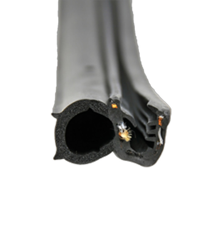 USA Made Black PVC Door Window Channel Seal | Noise, Dust & Moisture Reduction | 1-Year Warranty