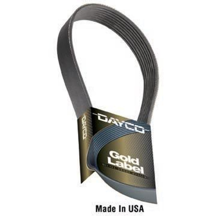 Dayco Gold Label Serpentine Belt | OEM Replacement for High Output Engines | Heavy-Duty Construction