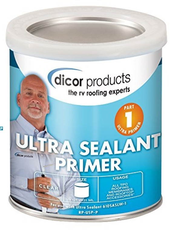 Prep TPO Roof Surface | Clear Primer | Enhance Bonding | 1 Pint Can