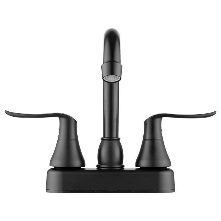 Upgrade Your Sink with Premium Matte Black Dual Lever Bar Faucet | Easy Turn Design | Quick Install | Lead-Free