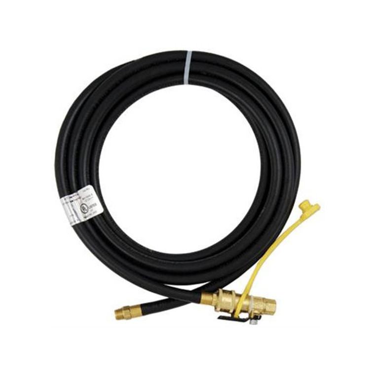 Secure Your Gas Connection with 144" Propane Feed Hose | LPG Cylinder Hose MNPT x FNPT