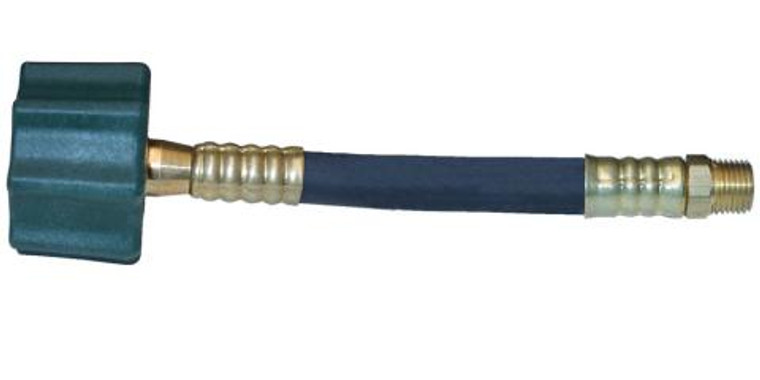 High Pressure Propane Hose | 200,000 BTU Capacity | USA Made | 15 Inch Length