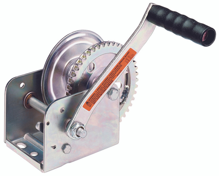 Dutton Lainson Corp Trailer Boat Winch | Standard Duty | 1300lb Load Capacity | High Carbon Steel Gears