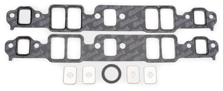 Edelbrock Performance Intake Manifold Gasket | Chevy Small Block | High Recovery Composite | Environmentally Friendly