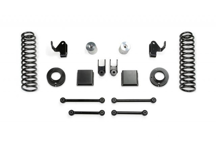 Fabtech Lift Kit Suspension | 3 Inch Front/1-3/4 Inch Rear Lift | Jeep Gladiator JT 2020-2023