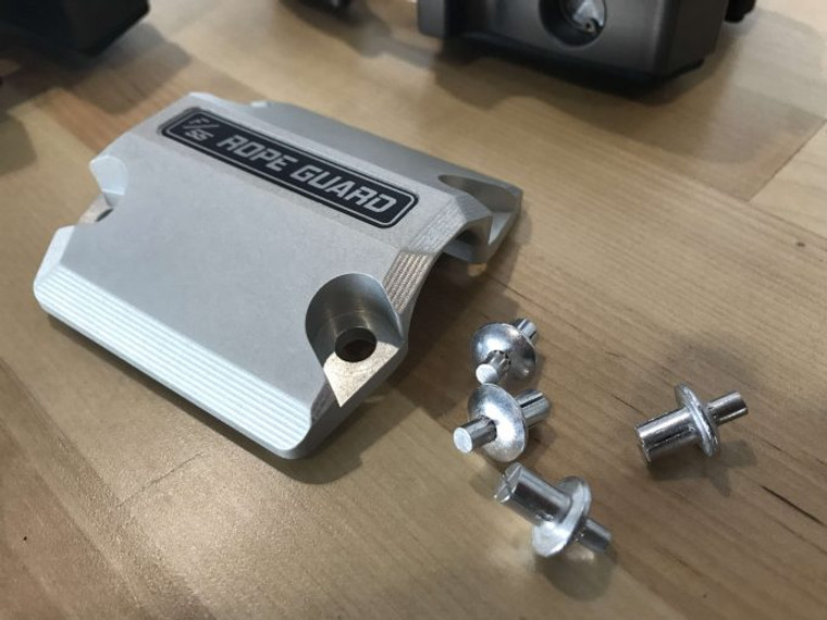 USA-Made Billet Aluminum Cable Protector Plate | For FlatLink XXL Shackle Mounts