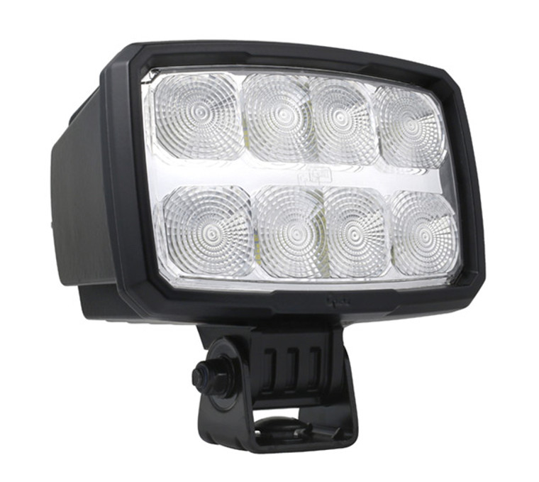 Grote Industries Trilliant Work Light | 80W 7000 Lumens | IP69K Rated LED Pedestal Mount | Long Range | Agricultural & Construction Machinery