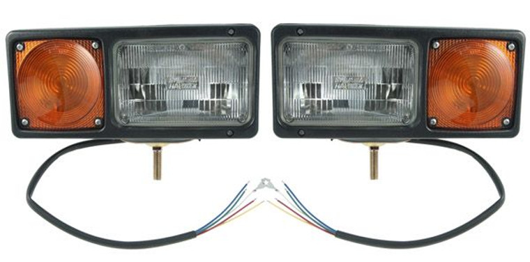 Grote Industries Snow Plow Light | Per-Lux  | Powerful 65W/45W Lights | Durable Polycarbonate Housing | Integrated Turn Signal Lights