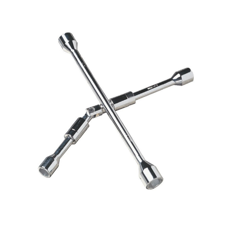 Gorilla Lug Nut Wrench | Fold-Down 4-Way Chrome Tool Set - 20 Piece