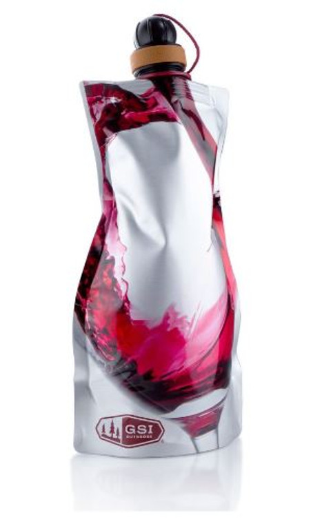 Ultimate Wine Carafe | White Travel Bottle for Wine | Unique Two-Stage Cap for Easy Pouring