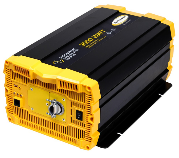 Experience Reliable Power | GP-ISW3000-12 Inverter | 3000W Output | Dual GFCI Outlets