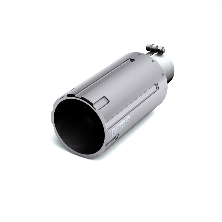 Billet Aluminum Exhaust Tip | Ultimate Corrosion Protection | Bright Chrome Finish