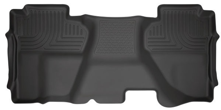 Husky Liner Black Floor Liner | WeatherBeater Fit | Molded Fit | Raised Heel Pad | Designed for Current Vehicles | Raised Arching Ribs | Exclusive Material | Limited Lifetime Warranty