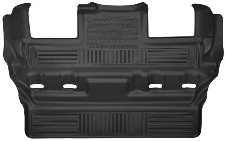 Husky Liner Floor Liner 53191 X-act Contour; Molded Fit; Raised Channels And Edges; Black; TPE Thermoplastic Elastomer; 1 Piece