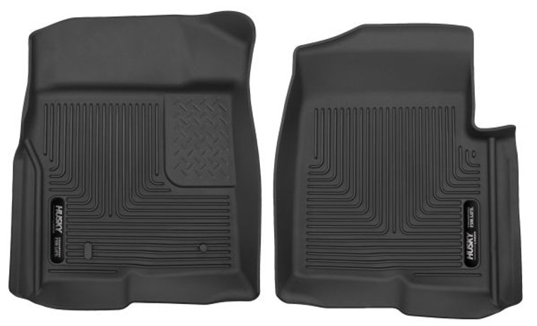 Keep Your Ford F-150 Clean with Husky Liner X-act Contour Floor Liners | Molded Fit, Raised Channels and Edges