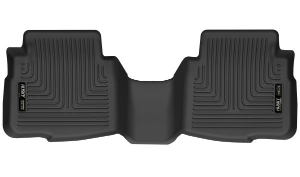 Fits 2020-2022 Subaru Outback Husky Liner Floor Liner 54911 X-act Contour; Molded Fit; Raised Channels And Edges; Black; TPE Thermoplastic Elastomer; 1 Piece