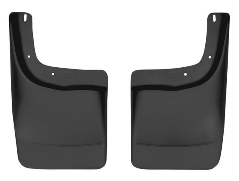 Ultimate Protection | Custom-Fit Mud Flaps for Ford F-150/F-250 | Set of 2, Black, Thermoplastic