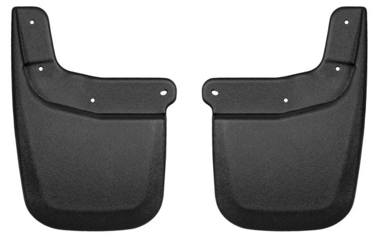 Ultimate Protection for GMC Canyon & Colorado | Custom Molded Contoured Mud Guards | Set of 2 | Black Thermoplastic