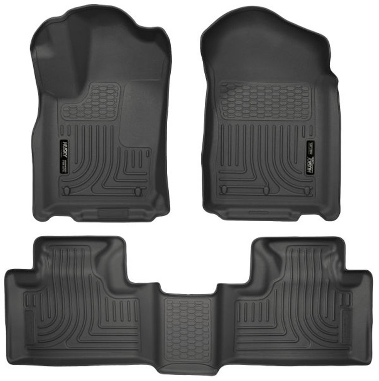 Upgrade Your Dodge Durango & Jeep Grand Cherokee with Husky Liner WeatherBeater Floor Liner Set!