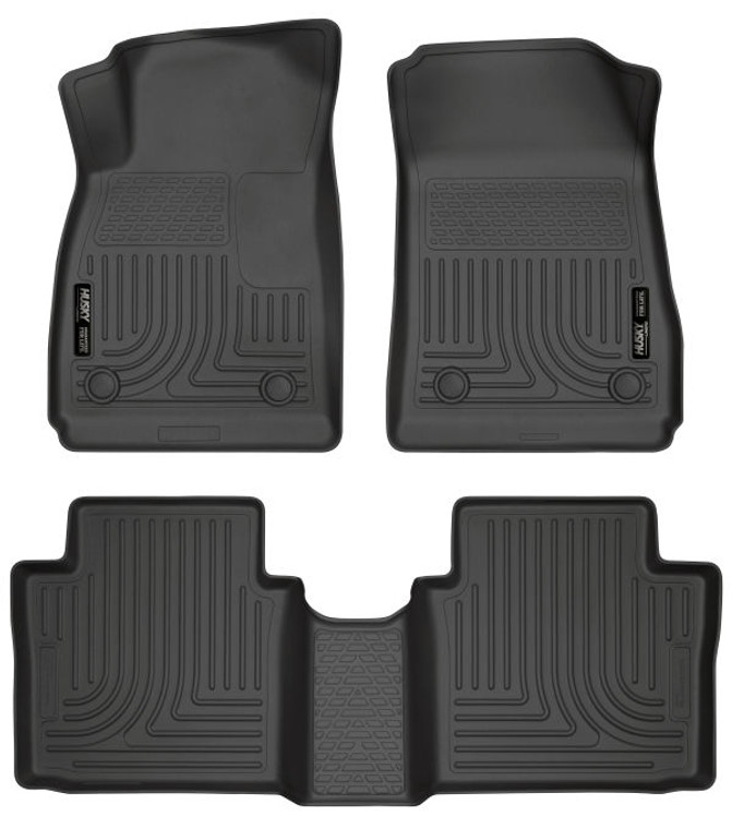 Husky Liner WeatherBeater Floor Liners | Perfect Molded Fit | Complete Coverage | Non-slip | Easy Install