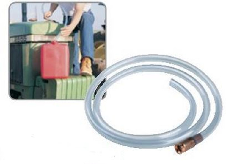 Hopkins MFG Siphon Hose | Manual 6 Foot Length | Moves Up To 3.5 Gallons Per Minute