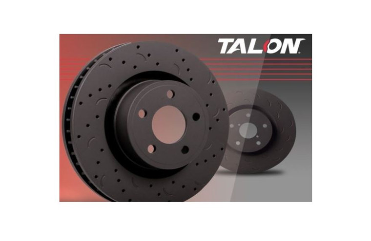 Ultimate Performance Brake Rotors | For Various Fitment 2009-2023 Ram 3500,2500 Dodge: Ram 2500,Ram 3500 | Talon Slotted Design