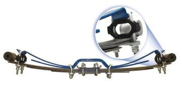 Hellwig Pro Series Helper Spring Kit for 2014 Ford F-150 | 2500lb Load Capacity, Progressive Rate Leaves, Silent Ride Bushings